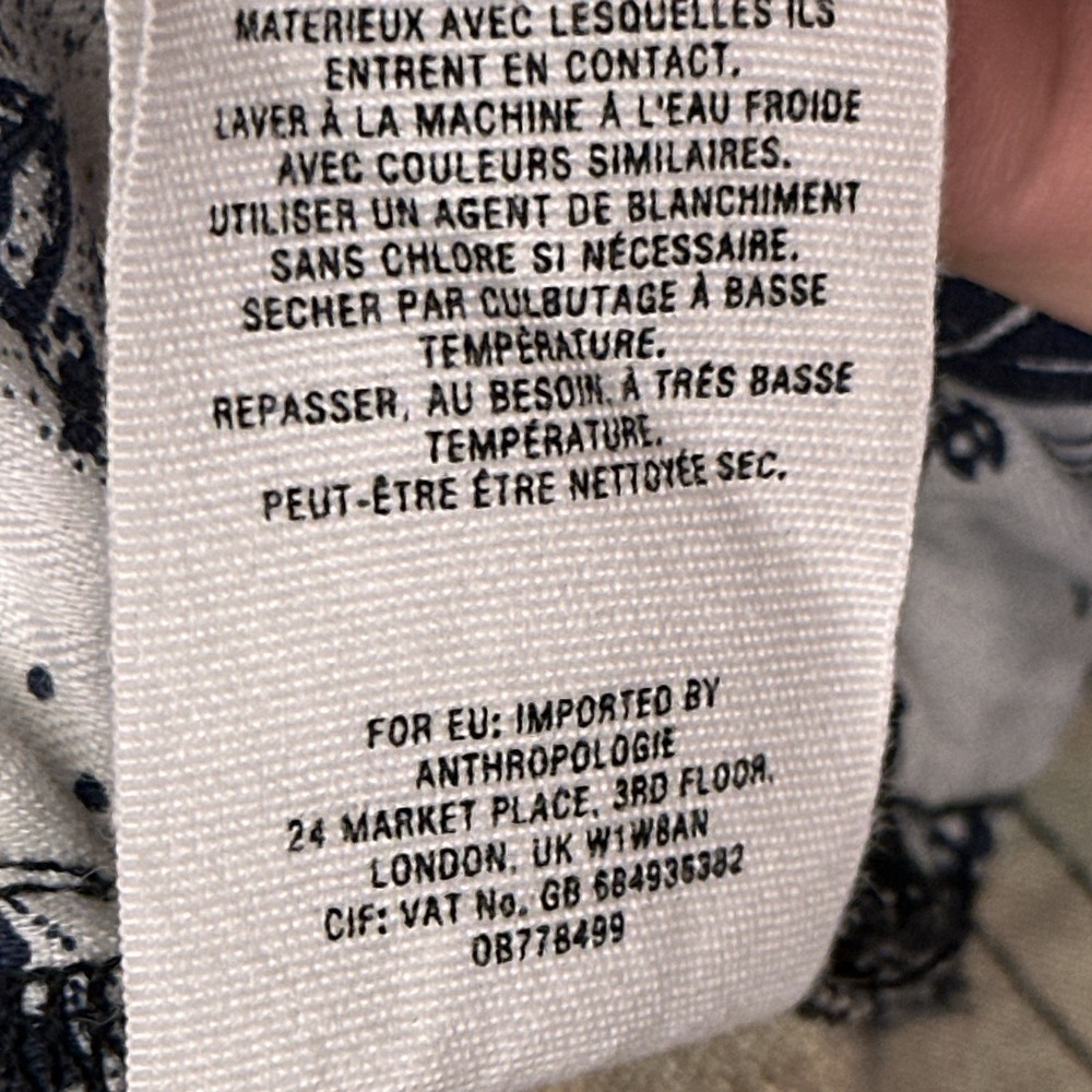 Pilcro and the Letterpress Mid-rise Skinny Jean 26 (28x28) Floral All Over Print - Picture 5 of 11